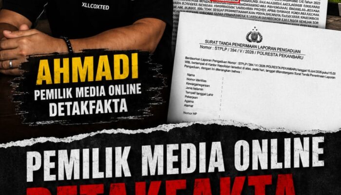 Pemilik Media Online Detakfakta Kembali Tersandung Laporan, Diduga Ancam Pimpinan Redaksi