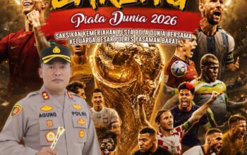 Polres Pasaman Barat Gelar Nonton Bareng Piala Dunia 2026, Pererat Kebersamaan dan Tingkatkan Semangat Persatuan Masyarakat