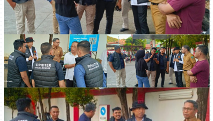Ditreskrimsus Polda Sumbar Sidak SPBU Ranah Padang, Puluhan Jeriken Bio Solar Bersubsidi Jadi Sorotan