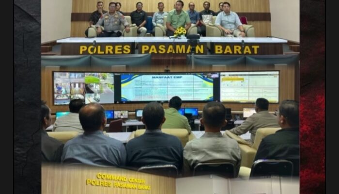Satreskrim Polres Pasaman Barat Ikuti Monitoring dan Evaluasi serta Sosialisasi Aplikasi AMP dari Pusiknas Bareskrim Polri
