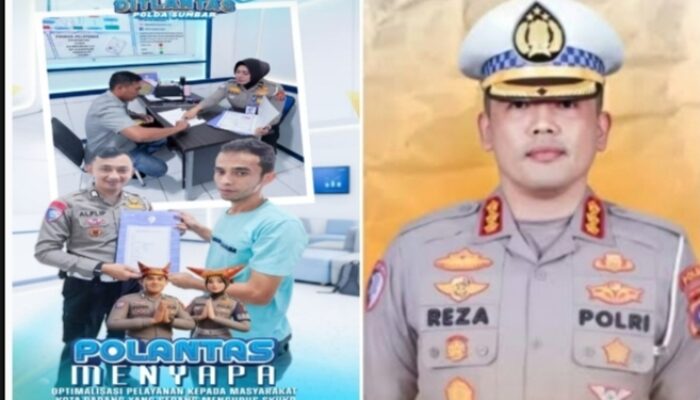 Polantas Menyapa, Ditlantas Polda Sumbar Optimalkan Pelayanan Pengurusan SKUKP bagi Masyarakat Kota Padang
