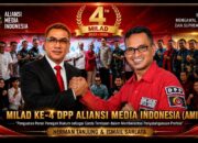 Herman Tanjung Tegaskan Pers Profesional Harus Berintegritas, Milad Ke-4 DPP AMI Jadi Momentum Perangi Penyalahgunaan Profesi Jurnalistik