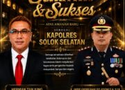Ketum AWAK RI Herman Tanjung Ucapkan Selamat kepada AKBP Andreanaldo Ademi: Amanah Baru, Pengabdian Baru untuk Masyarakat dan Polri yang Semakin Humanis