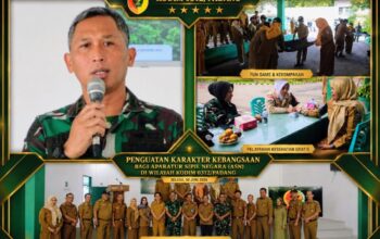Kolonel Inf. Ferry Adianto Tegaskan Penguatan Karakter Kebangsaan ASN, Kodim 0312/Padang Perkokoh Sinergi TNI untuk Rakyat