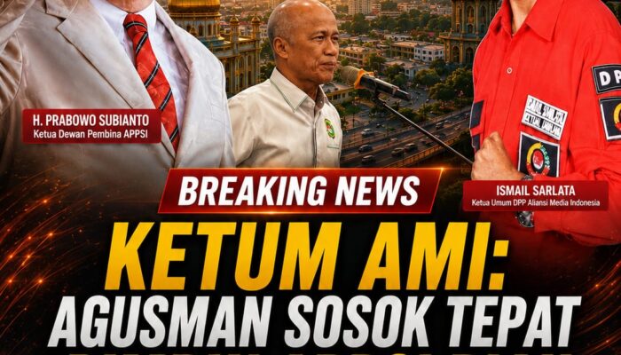 Ketum AMI Ucapkan Selamat, Agusman Kembali Pimpin APPSI Riau