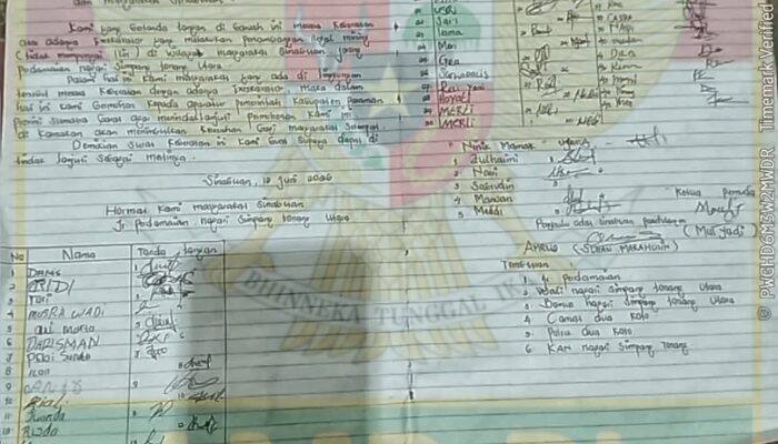 Puluhan Warga Bertanda Tangan, LMR-RI Diminta Bongkar Dugaan Tambang Emas Ilegal di Pasaman