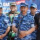 PANGDAM XX/TUANKU IMAM BONJOL DAMPINGI WAKASAU PADA BHAKTI TNI AU KE-79 DI LANUD SUTAN SJAHRIR