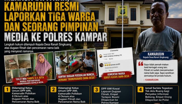 Ismail Sarlata Tegaskan Tak Ada Ruang bagi Penyebar Informasi Bohong, Empat Orang Dilaporkan ke Polisi