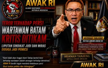 AWAK RI Ambil Sikap Tegas, Serukan Boikot Pemberitaan Pemerintah Kepri Jika Penyidikan Mandek