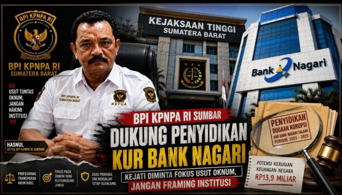 Penyidikan KUR Bank Nagari Talawi Berlanjut, Publik Menanti Kejelasan Siapa yang Bertanggung Jawab
