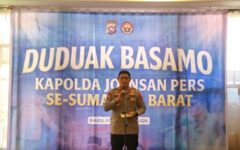 DUDUAK BASAMO KAPOLDA JO INSAN PERS SE-SUMBAR, Irjen Pol. Djati Wiyoto Abadhy Tegaskan Tak Ada Ruang bagi Pelanggar Hukum di Internal Polri