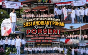 PORSENI HUT RI Ke-81 Jadi Momentum Kebersamaan di Lapas Perempuan Padang