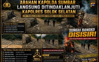 Arahan Kapolda Sumbar Dijawab Aksi Nyata Kapolres Solok Selatan, Polri Untuk Masyarakat Bukan Sekadar Slogan