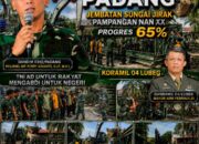 Akses Warga Pampangan Nan XX Segera Pulih, Mayor Arm Febrinaldi Kawal Pembangunan Jembatan 65 Persen