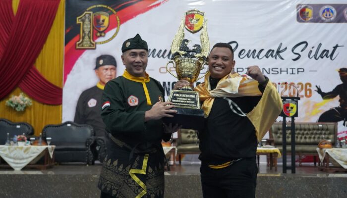 Pangdam XX/TIB Tutup Pencak Silat Open Championship 2026, Tegaskan Semangat Sportivitas dan Persaudaraan