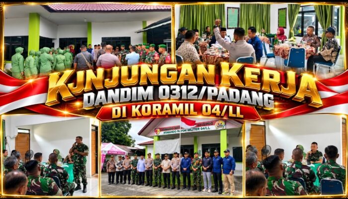 Sinergi TNI, Polri dan Unsur Wilayah Diperkuat, Letkol Inf Faiq Fahmi Tekankan Laporan Kondisi Riil dari Lapangan